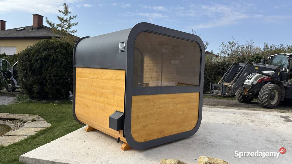 Sauna Ogrodowa RUBIK 2x2m piec elektryczny śląskie sprzedam