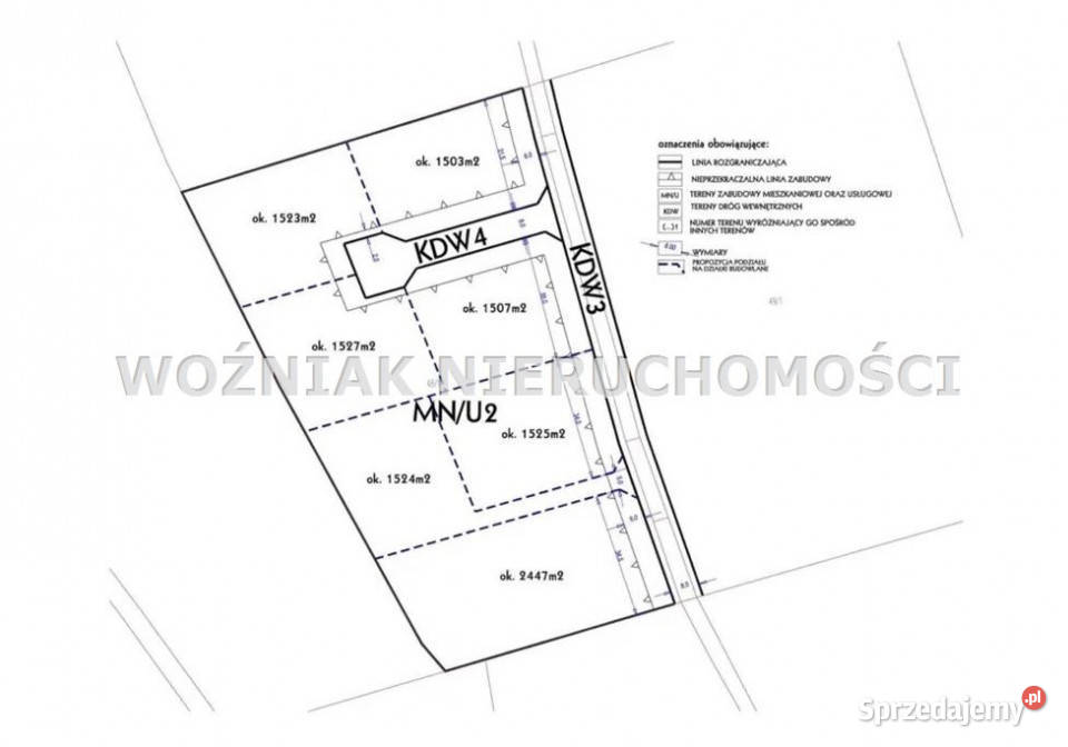 Grunt 12500m2 Grzmiąca dolnośląskie
