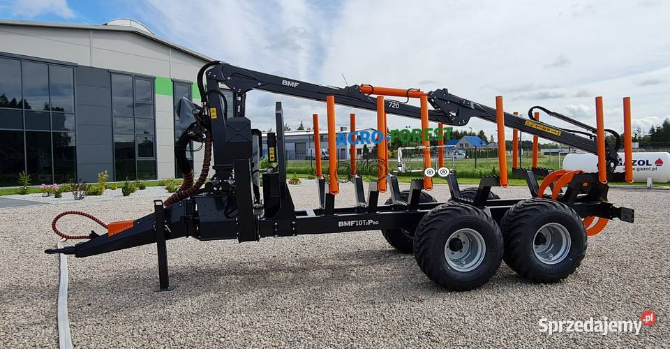 Nowa Przyczepa Leśna BMF 10T2Pro720 72m 6Par 10T Pozostałe lubuskie
