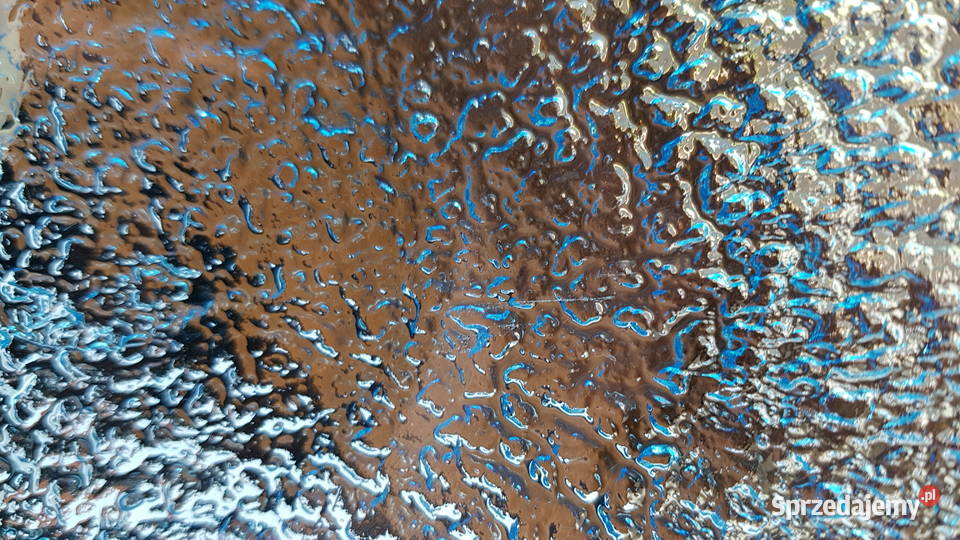 Misa miska Sahara Ząbkowice kolorowe szkło PRL Dąbrowa Górnicza sprzedam