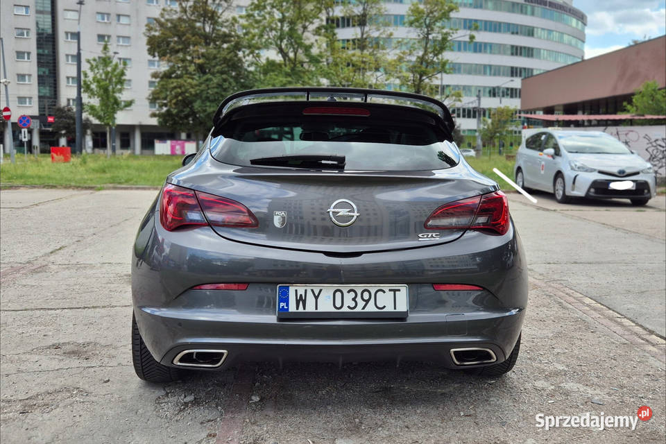 Opel Astra J 14 Turbo GTC Coupe Warszawa