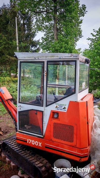 Minikoparka Powerfab 1700X Rok produkcji 1999 Dobrzyń nad Wisłą