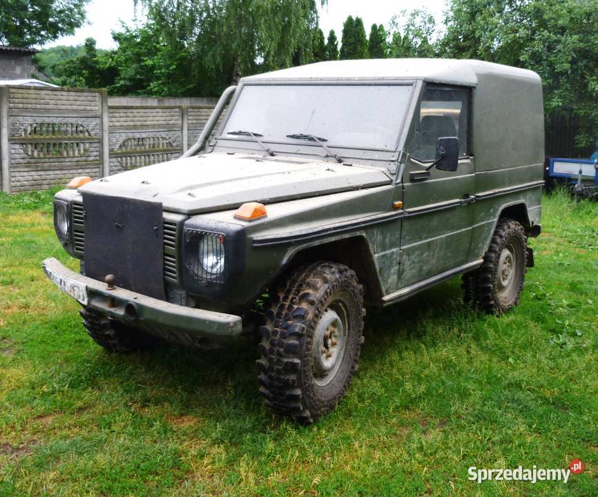 WOJSKOWY TERENOWY MERCEDES G 24D W ORYGINALE Obryte