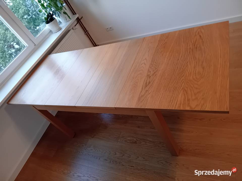 Stół rozkładany BJURSTA i 4 krzesła HENRIKSDAL mazowieckie