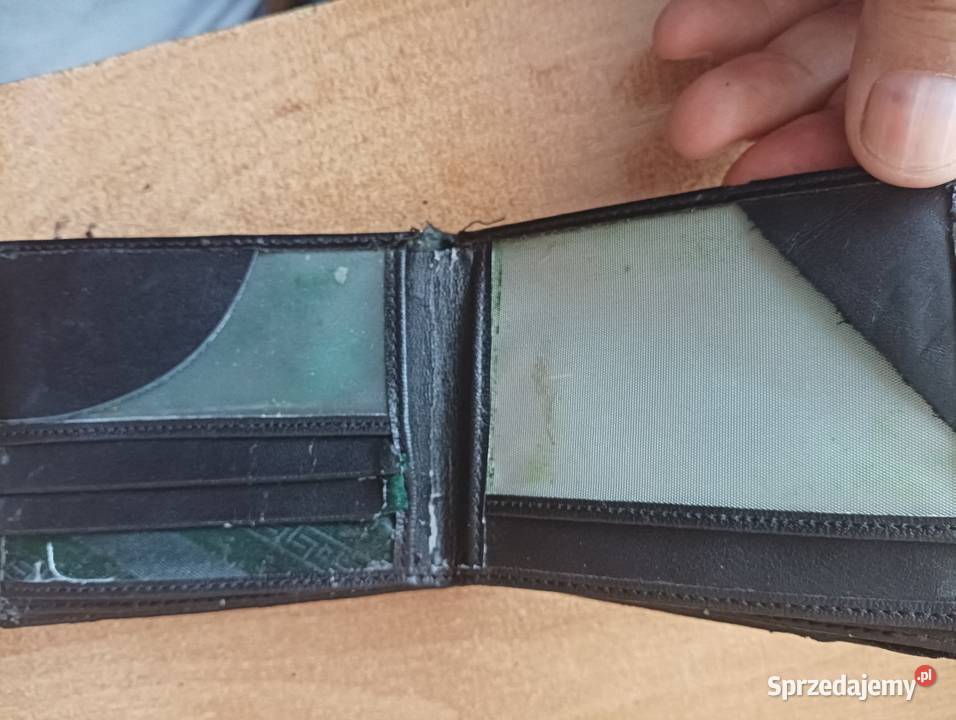 Używane portfele męskie Bieruń sprzedam