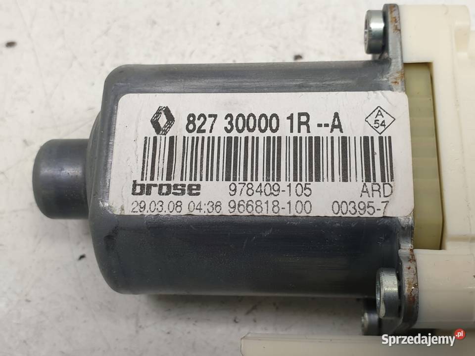 Renault Laguna III SILNICZEK SZYBY Prawy tył Rudka