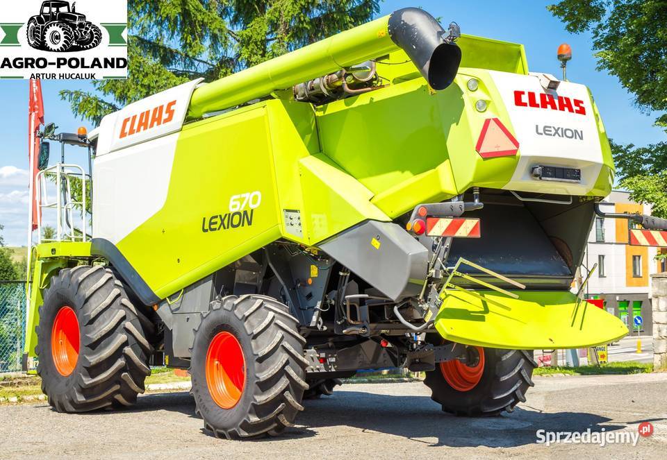 CLAAS LEXION 670 2014 1874 H VARIO 750 Zbożowe Kudowa-Zdrój