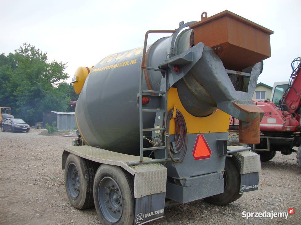 gruszka do betonu zasilana WOM