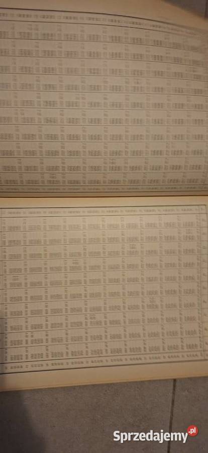 Siedmiocyfrowe tablice trygonometryczne 1967