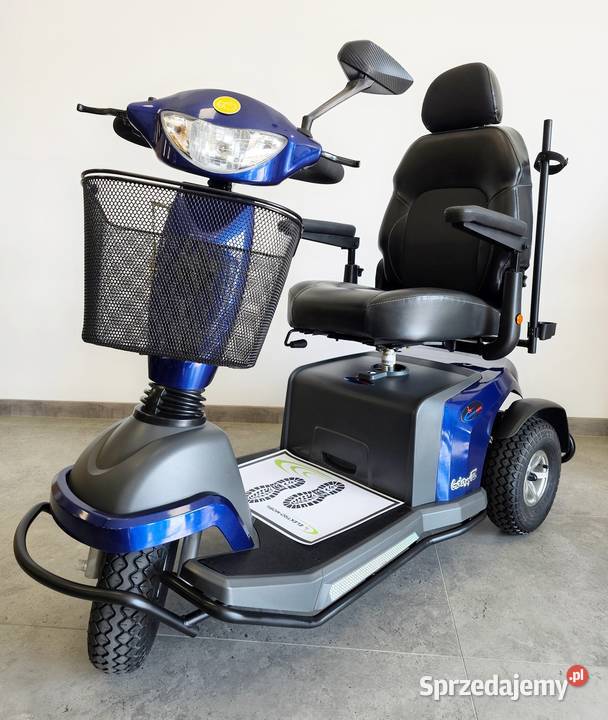 Skuter inwalikdzki elektryczny 3kołowy EXEL Sprzęt rehabilitacyjny i ortopedyczny śląskie sprzedam