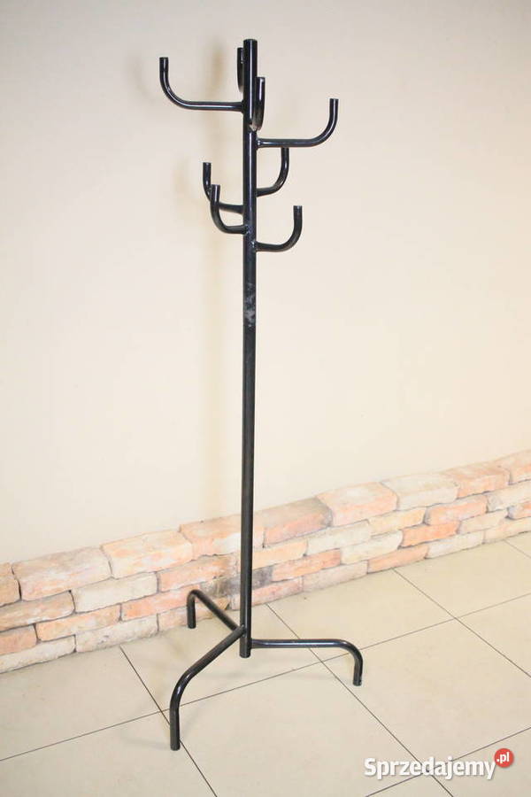 Wieszak stojący stabilny metalowy śląskie Pszczyna