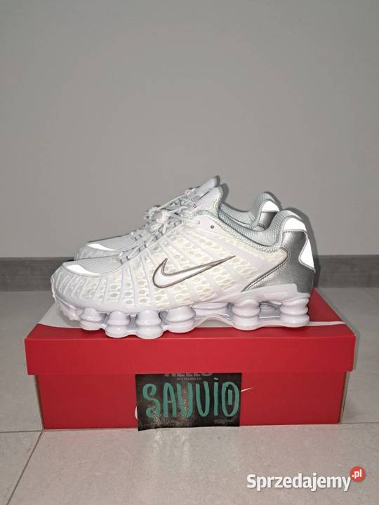 Buty Nike Shox TL White Metallic Silver r44 Nowy Sącz