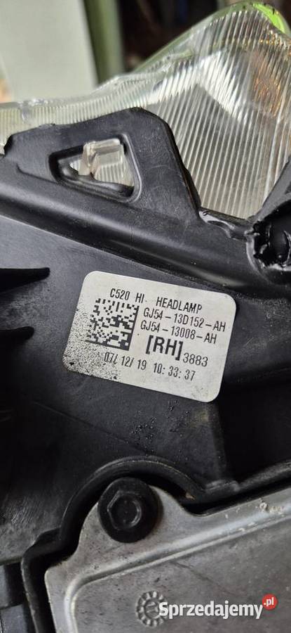 FORD Kuga MKII Escape 2017 REFLEKTOR LAMPA Rok produkcji 2019 Łódź sprzedam