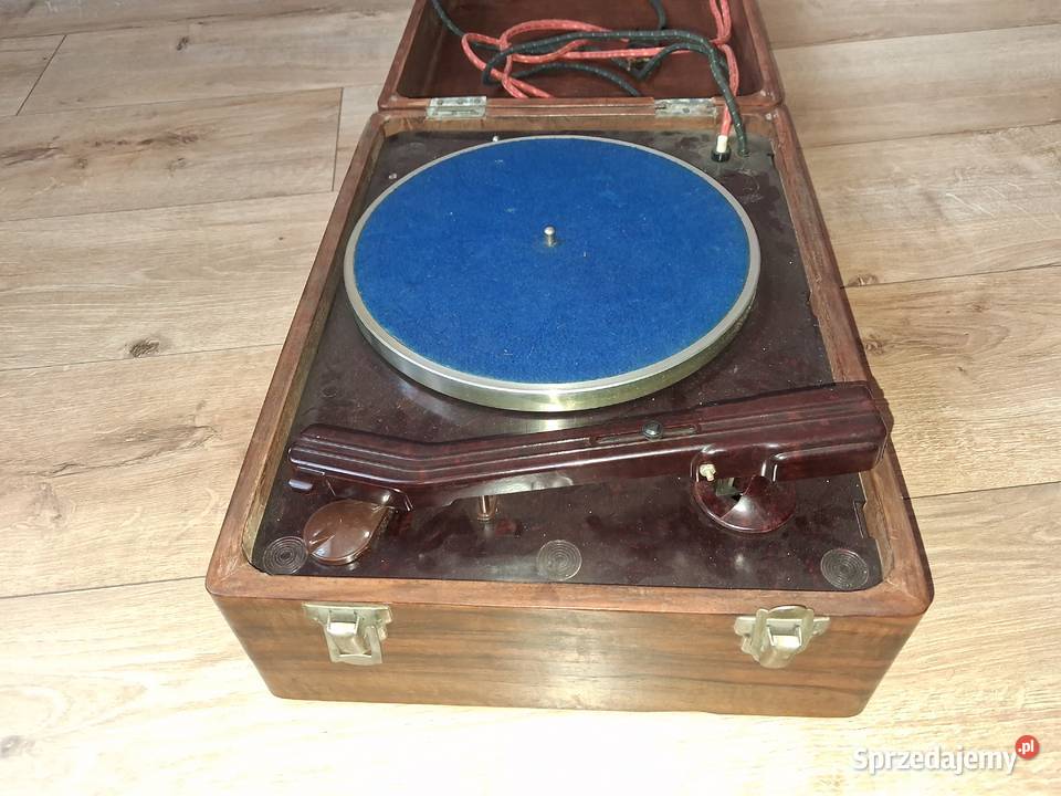 ADAPTER GRAMOFON PATEFON WALIZKOWY SKRZYNIOWY Świerzawa