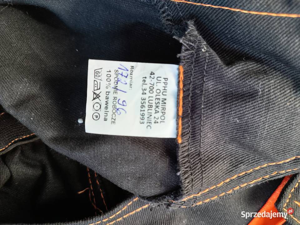 Spodnie Robocze Ogrodniczki Bawełna