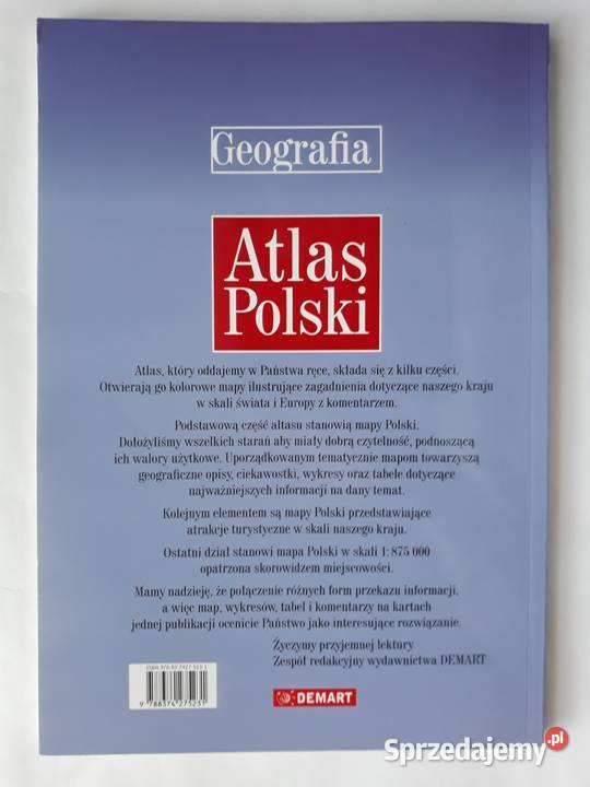 Atlas Geograficzny Polski Konstancin-Jeziorna