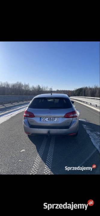 Peugeot 308 SW 16 BlueHDi 2015 Bogata historia 4/5 śląskie Blachownia sprzedam