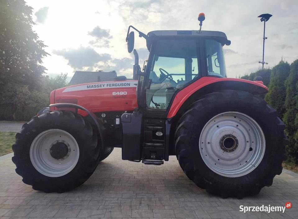 Massey Ferguson 6490 lubelskie Grabów Szlachecki