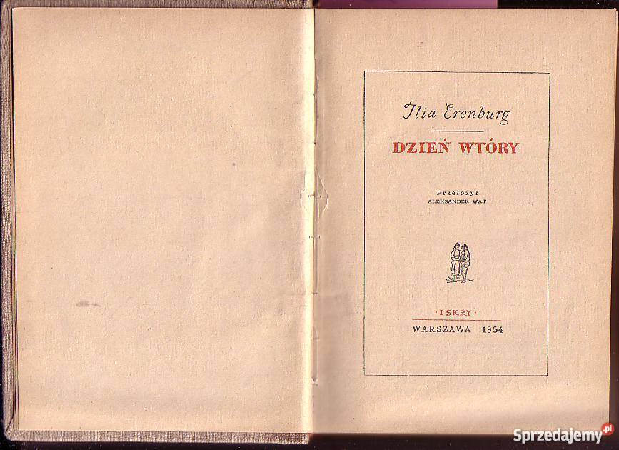 6260 DZIEŃ WTÓRY ILJA ERENBURG Czyrna