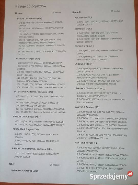 Rozrząd HEPU PK09560 Aleksandrów Łódzki