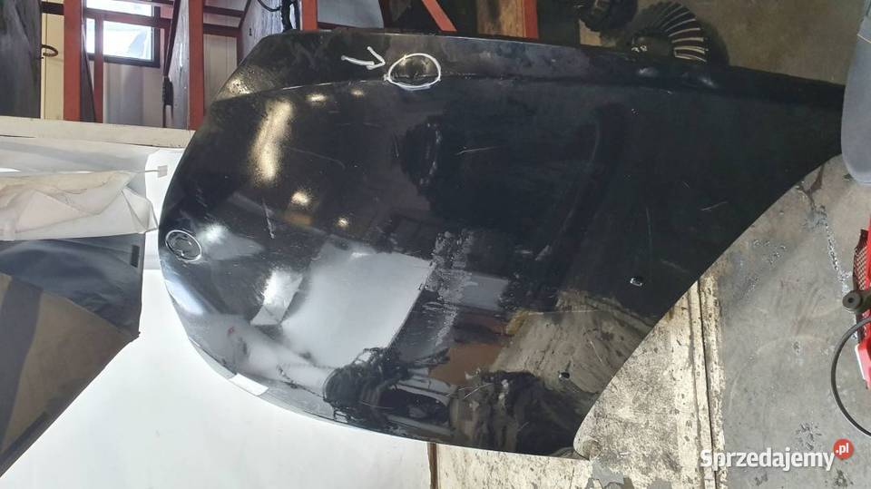 MASKA PRZÓD BMW 630I E64 PRZED LIFT 2006 CZARNA Lipno