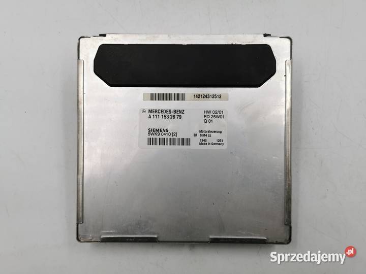 Sterownik Silnika Mercedes C200 W203 A1111532679 osobowe Wyszków