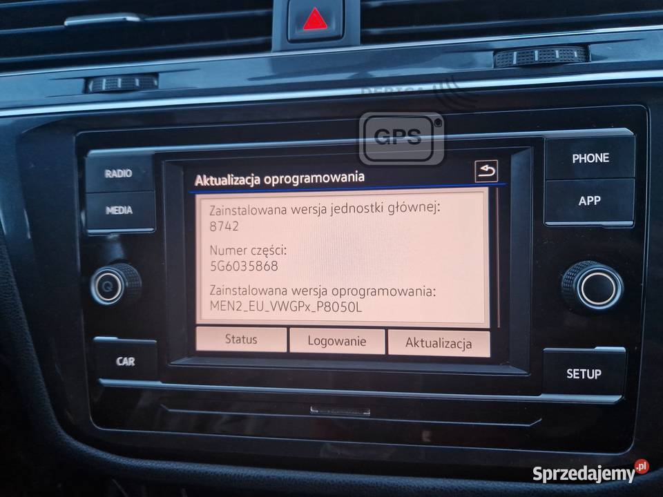 Polskie Menu Volkswagen VW Tiguan II Mib 2 MEN2 podkarpackie Rzeszów sprzedam