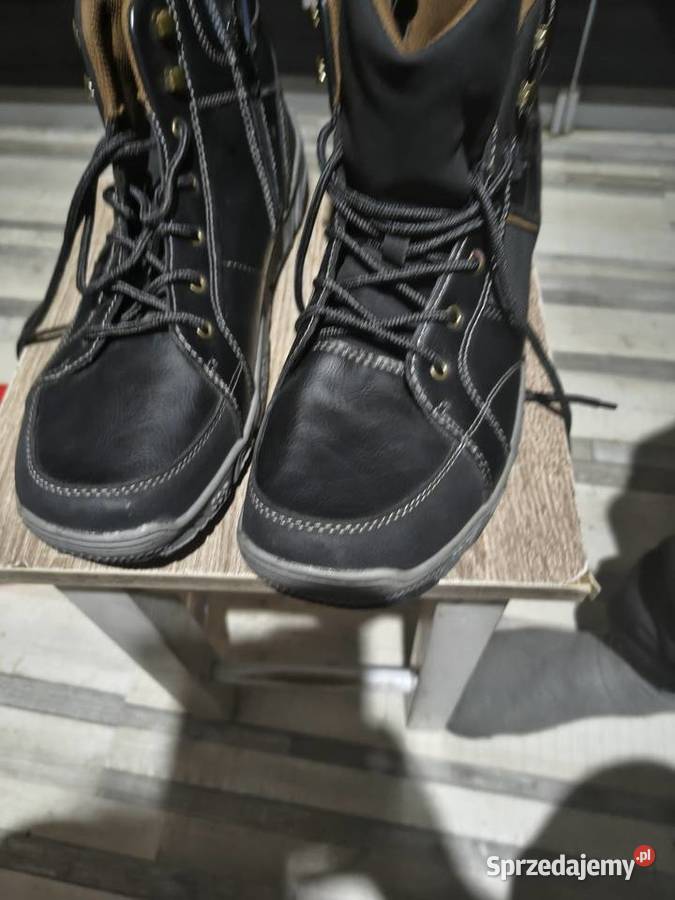 Buty zimowe męskie 30cm Jasień