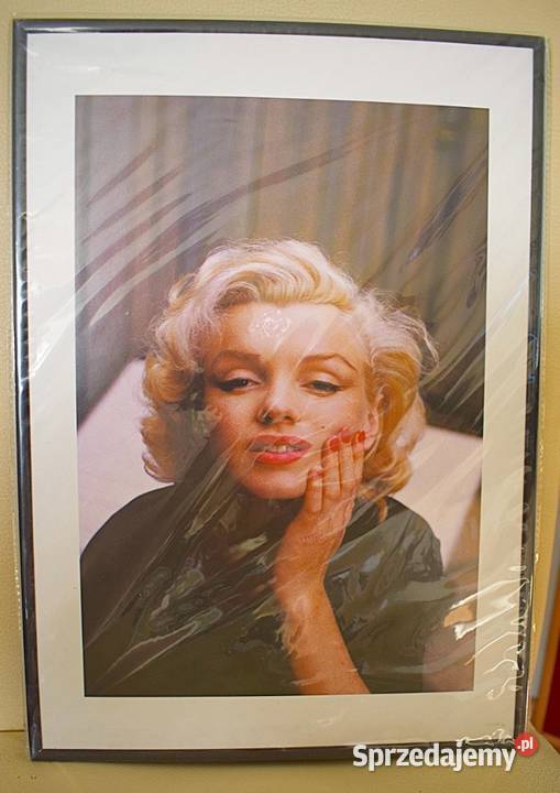 Marlin Monroe kolorowe zdjęcie w ramówce 29 x 39 Chełmno sprzedam