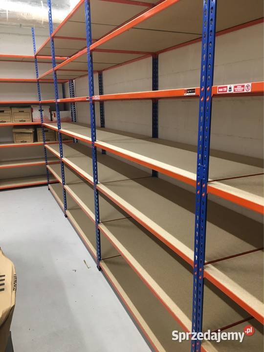 Regaly polkowe magazynowe nowe uzywane metalowe Kołobrzeg