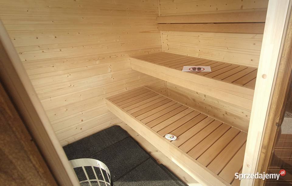 SAUNA OGRODOWA MODERN LUX z przedsionkiem Kamienna Góra sprzedam