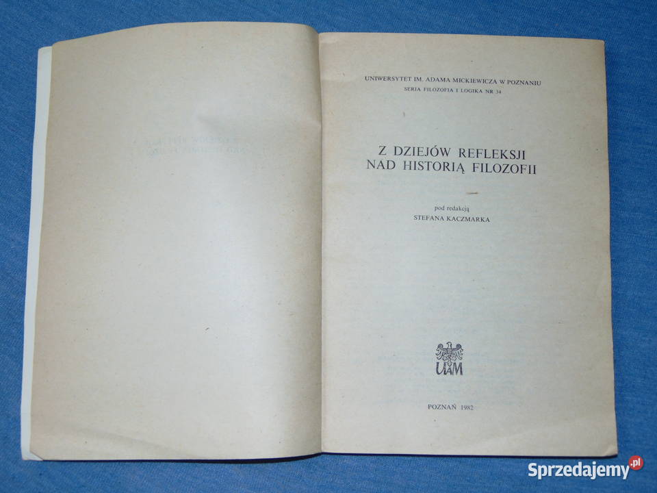 Z dziejów refleksji historią filozofii Stefan lubelskie