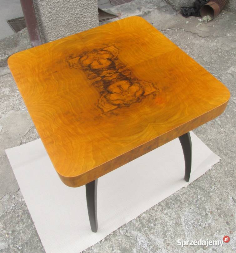 Stolik Art Deco Halabala H259 orzech 64x64 podlaskie Białystok