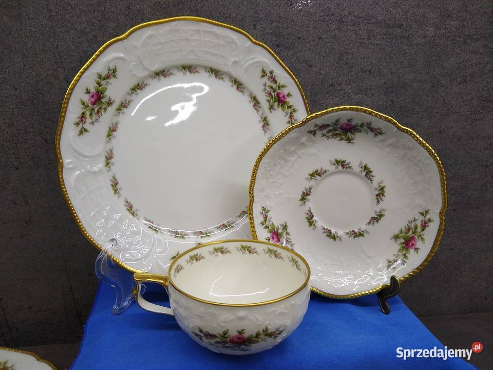 Serwis herbata Rosenthal Sanssouci Moosrose