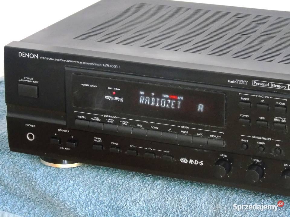 Amplituner Denon AVR600 RD sprawny i mocny Jasło