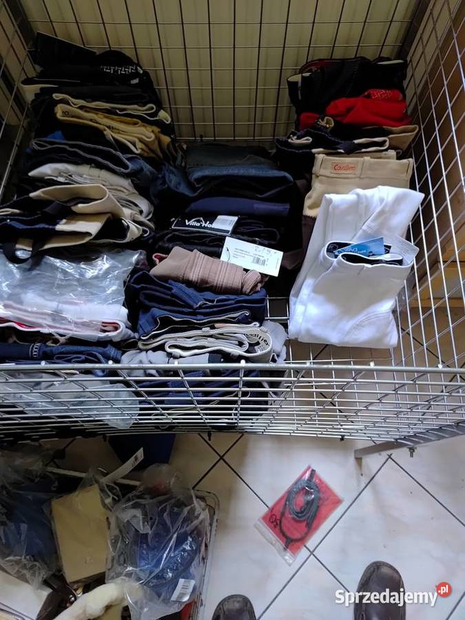 BRYCZESY COVALLIERO COTTON STAR SZARE 36 Kazanów