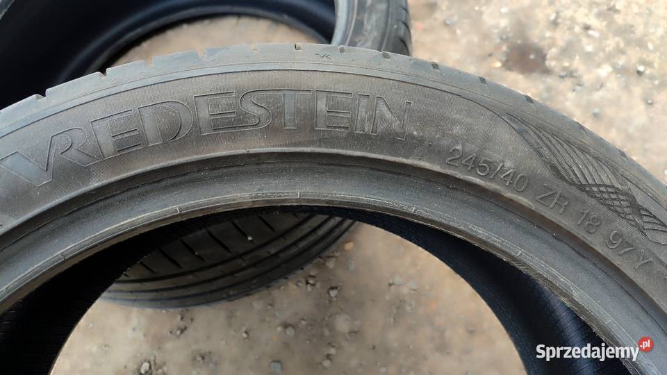 Opony 24540r18 vredestein ultrac satin 2 6mm