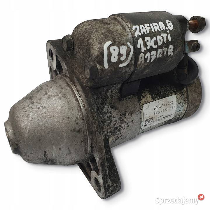 ROZRUSZNIK Opel Zafira B 17 CDTI A17DTR Chełm