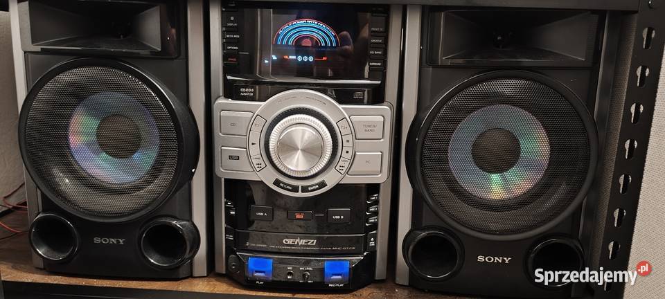 Wieża SONY GENEZI MHC GTZ3i Nowy Dwór Mazowiecki