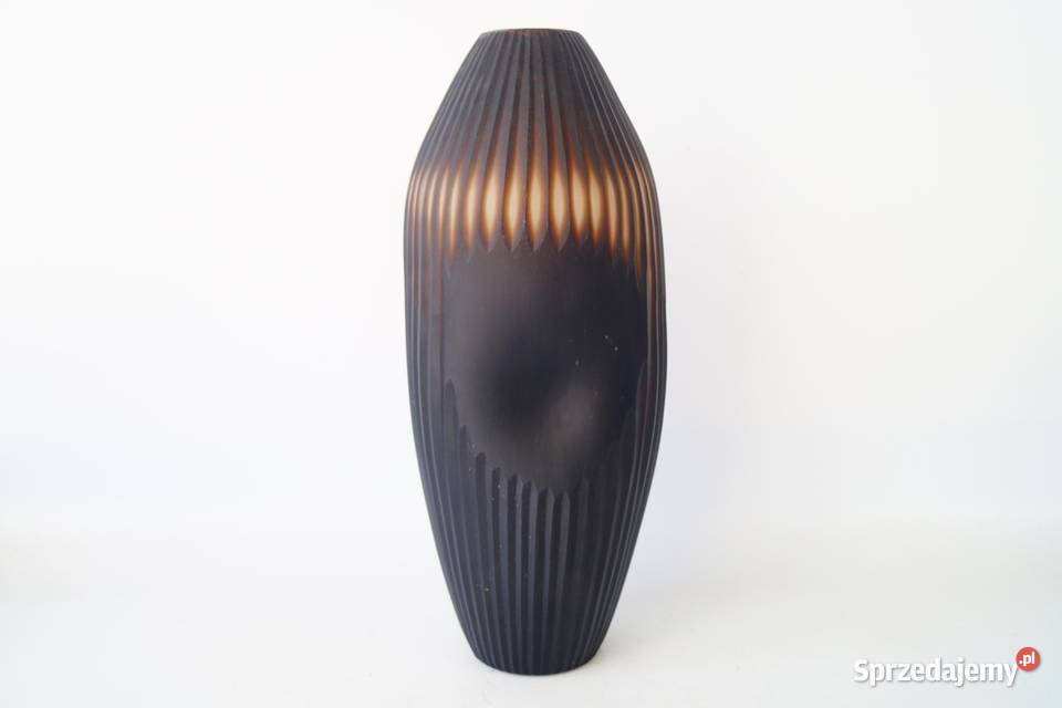 Nowoczesny szklany wazon DESIGN 14 ciekawy Antyki, Sztuka, Kolekcje