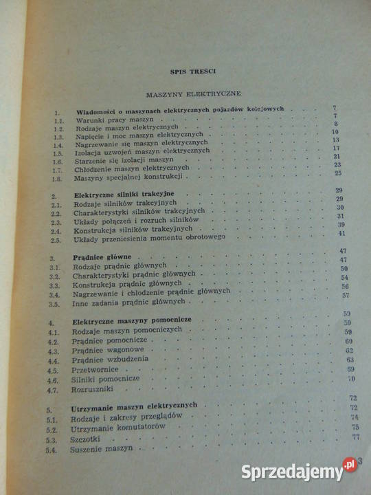 Urządzenia elektryczne pojazdów szynowych Lublin sprzedam