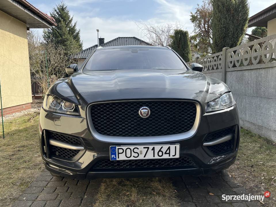 F pace 20 diesel 2017r 64 wielkopolskie Ostrów Wielkopolski