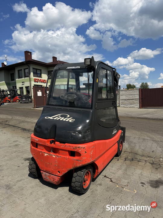 wózek widłowy elektryczny LINDE E25 Triplex Działoszyn