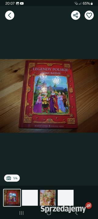 Legendy polskie i inne baśnie Książki dla dzieci śląskie Siemianowice Śląskie
