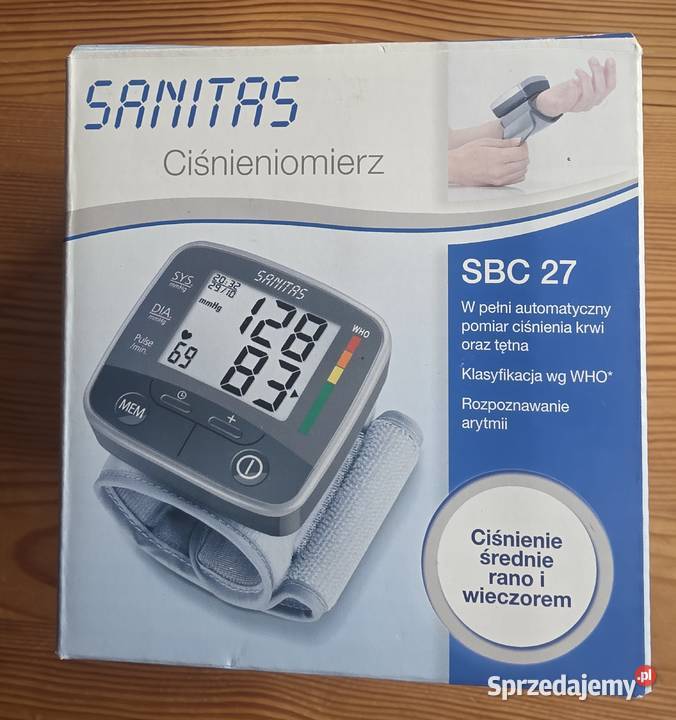 Cisnieniomierz nadgarstkowy SANITAS SBC 27 Stargard