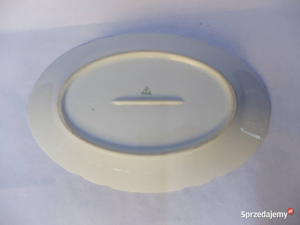 Ćmielów Feston przedwojenny półmisek Porcelana i szkło Kościan