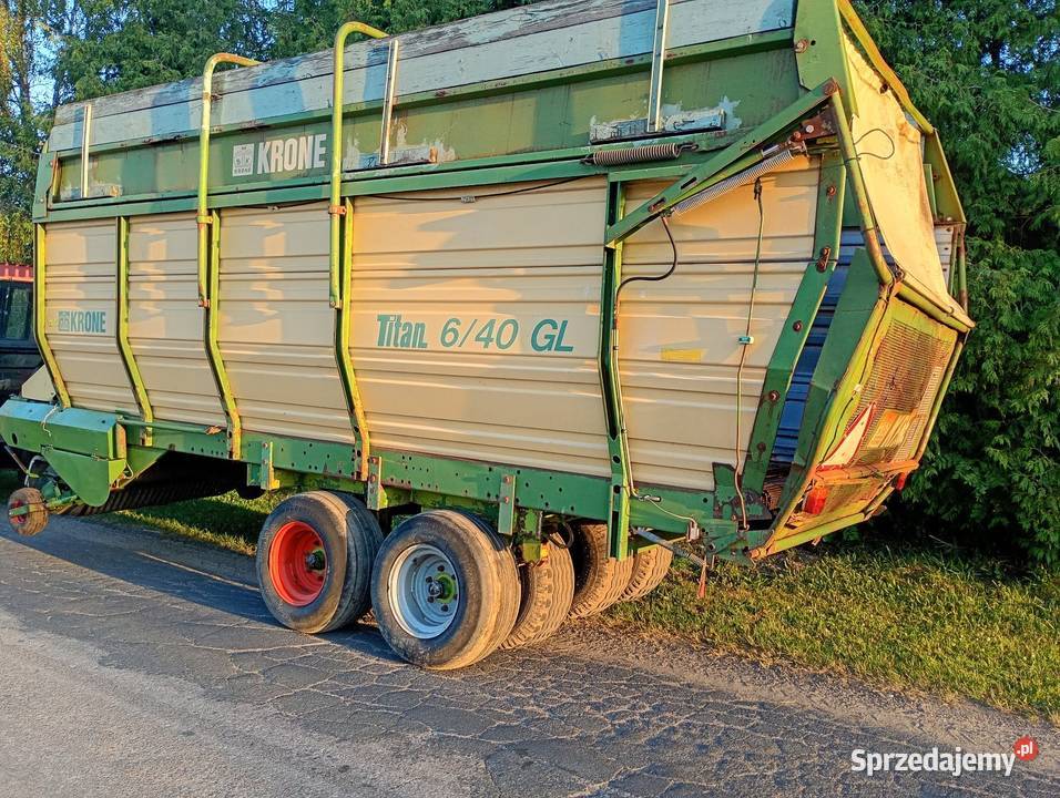 Krone titan 640GL samozbierająca