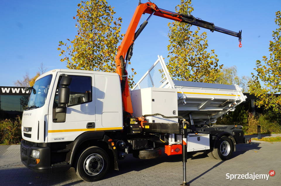 Iveco Eurocargo 120E18 HDS Palfinger Wywrotka 3 Kraków sprzedam