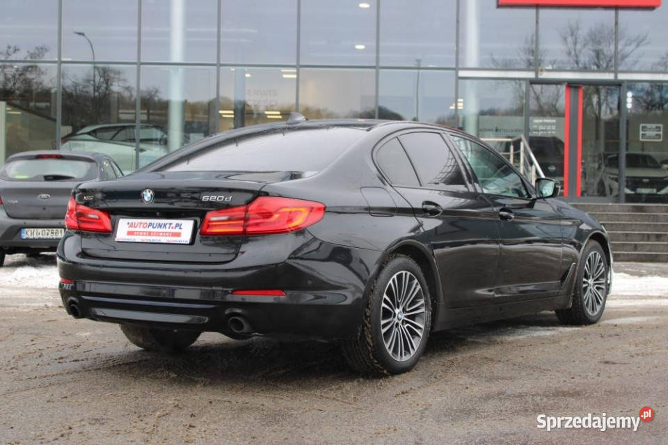 BMW SERIA 5 2019r Navi Carplay Podgrz El Fotele Kraków