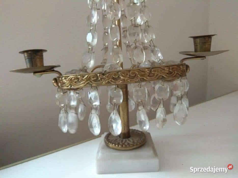 Świecznik kryształowy Gdańsk sprzedam